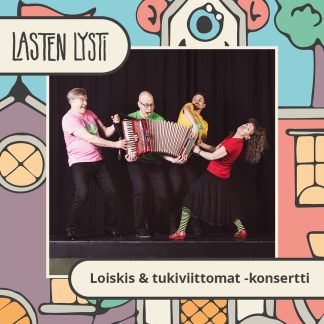 Loiskis & tukiviittomat konsertti la 22.3. pääkirjasto (41097)