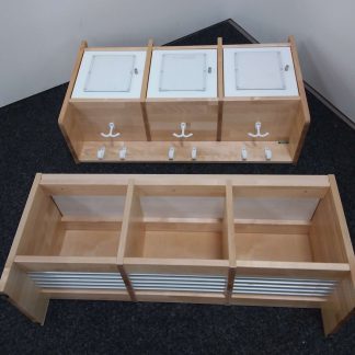 Kenkäteline + lokerikko 30 × 88 × 47 cm