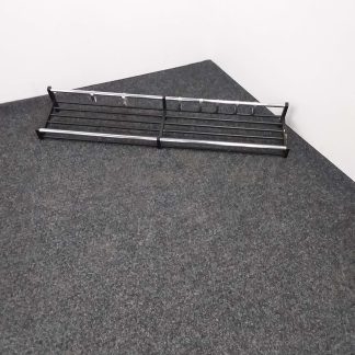 Metallinen naulakko 27 × 120 × 17 cm